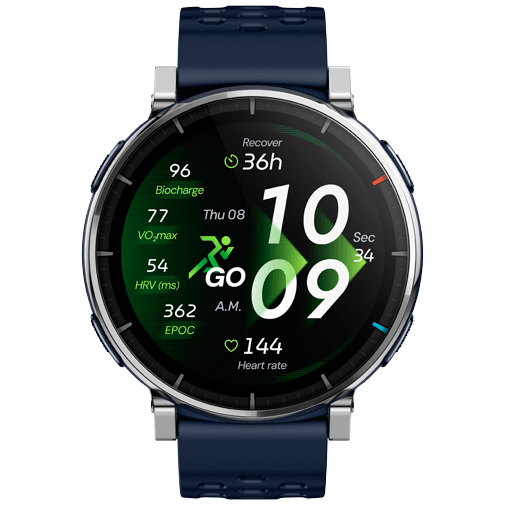 Amazfit Active 3 Premium Blauw