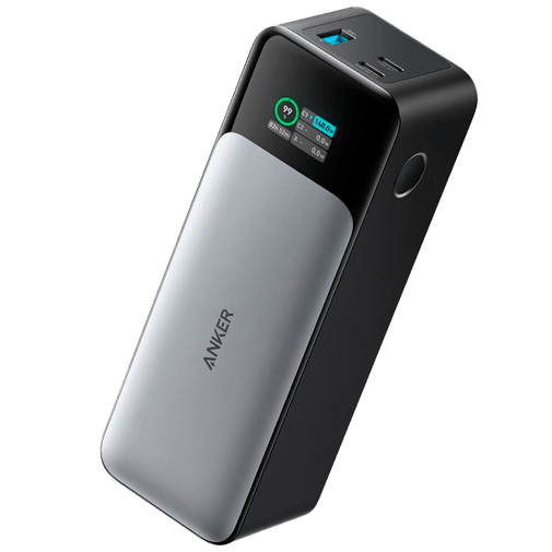 Anker 737 PowerCore Snellader Powerbank 24.000mAh Zwart/Zilver