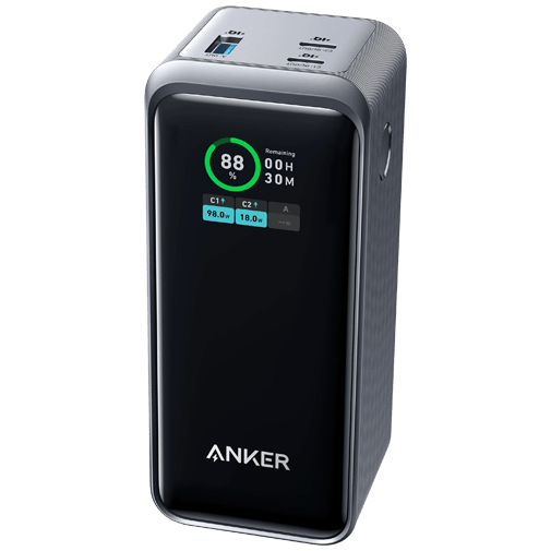 Anker Prime Snellader Powerbank 20.000mAh Zwart