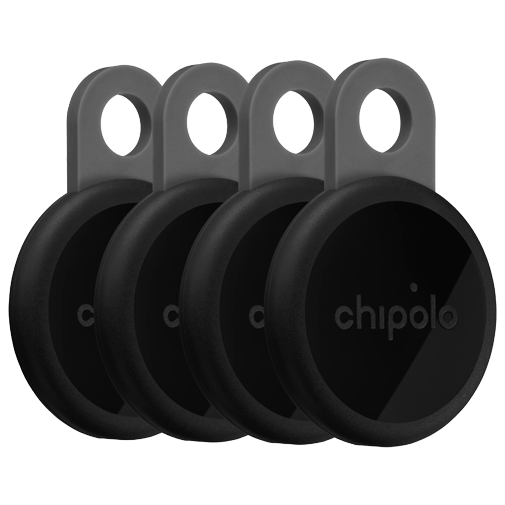 Chipolo LOOP Zwart 4-Pack