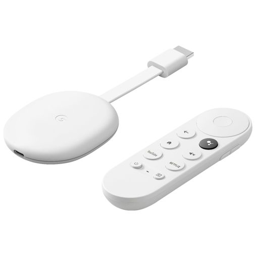 Google Chromecast met Google TV (4K) Wit