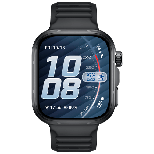 Huawei Watch Fit 5 Pro Zwart
