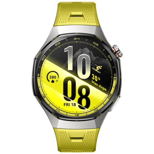 Huawei Watch GT 7 Pro 46mm Zilver (Gele Band)