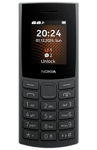 Nokia 105 4G (2024) Zwart
