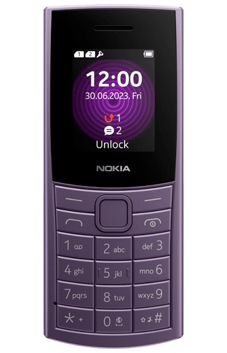 Nokia 110 4G 2nd Edition (2024) Paars