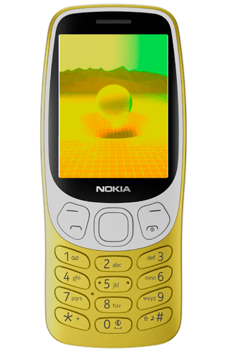 Nokia 3210 Geel